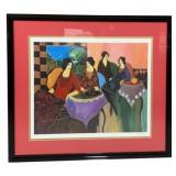 "Two by Two" by Itzchak Tarkay Signed Art