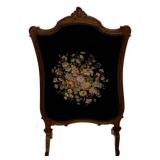 Needlepoint Screen - 42 x 25 x 11