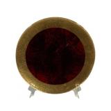 Glass Charger w/ Stand 14.5" Round