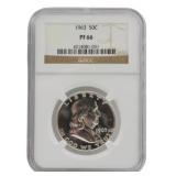 1963 Franklin Half Dollar NGC PF66
