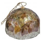 Hanging Murano Glass Swag Fixture 17"