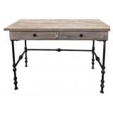 Contemporary 2 Drawer Desk 31"x48"x23"
