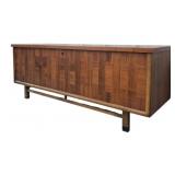 Mid-Century Inlaid Storage Chest