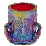 Summit Ruby Swan & Cattail Toothpick Holder