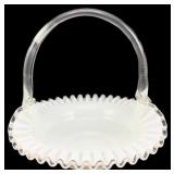Silvercrest Glass Basket - 10 x 10.5 x 10