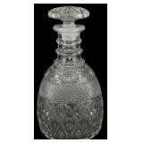 Vtg Imperial Cape Cod Pressed Glass Decanter