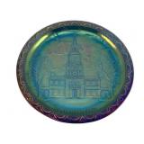 Carnival Glass Plate - 8" Round