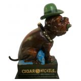Bulldog Ole Puffer Mechanical Bank - 9 x 5 x 3