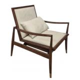 Modern History Brachisto Walnut Arm Chair