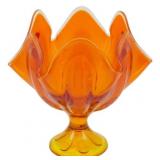 Viking Epic Persimmon Handkerchief Vase