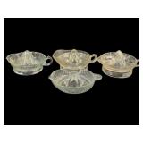 4pc. Lot Glass Juicers