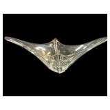 Crystal Dish 16"x6.5"x9"