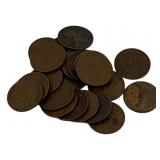 20 Wheat Pennies