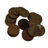 20 Wheat Pennies