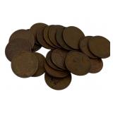 20 Wheat Pennies