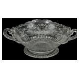 Vtg Cambridge Valencia Bowl 2.5"x7"x5"
