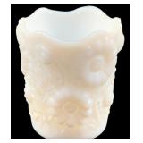 Milk Glass Toothpick Holder - 2.25" Tall