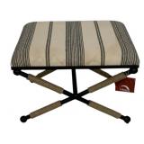 Linon Powell Ottoman - 18 x 18 x 24
