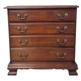 4 Drawer Bracket Foot Bedside Chest