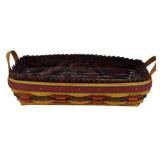 1996 Longaberger Parsley Booking Basket