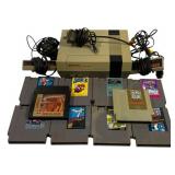 Nintendo NES System w/games, cords & controllers
