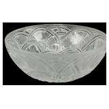 Vintage Lalique Crystal Pinson Finches Bowl