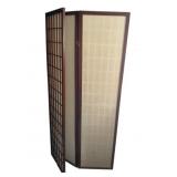 Tri-Fold Room Divider - 71 x 52.5