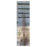 Assorted Vitnage Fishing Rods & Reels