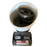 Battery & Free Weights