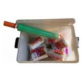 Tote w/ Drop cloths & Wrap