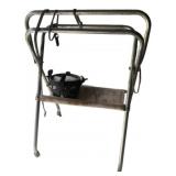 Portable Folding Horse Saddle Stand - 31 x 28 x 24