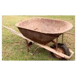Metal Wheelbarrow