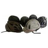 Assorted Sports Helmets