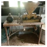 Feed Tool on Bench - 60 x 48 x 29