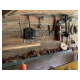 Assorted Items on Wall