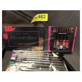 Makeup Pencils, Metallic Mini Lip Kit & Pressed Gr