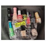 Lot of 10 assorted nail polish