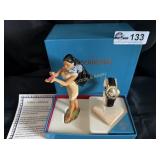 Disney's Pocahontas watch & figurine set in box