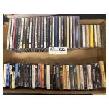 Large lot of CD's & Cassetts, mixed Genras