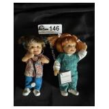 2- Ashton Drake Gallery nurse dolls