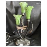 Vintage Dale Tiffany style Dragonfly Lily
