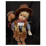 Duck House Heirloom Dolls Jesse Cowboy with