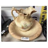 Vintage Wash Bowl & Pitcher