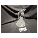 Lead Crystal Dolphin