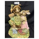 'Fresh Vegtables' Rabbit family