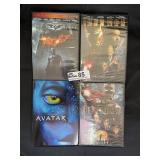 Mixed lot of 4 DVD's