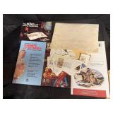 Plastic baggie containing several 'Stamp & Stories