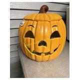 Vintage porceline Jack-O-Lantern