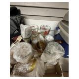 Flat with Pipe Planter  a Hamms Beer cup