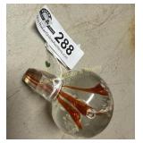 Vintage hand blown Wine Stopper